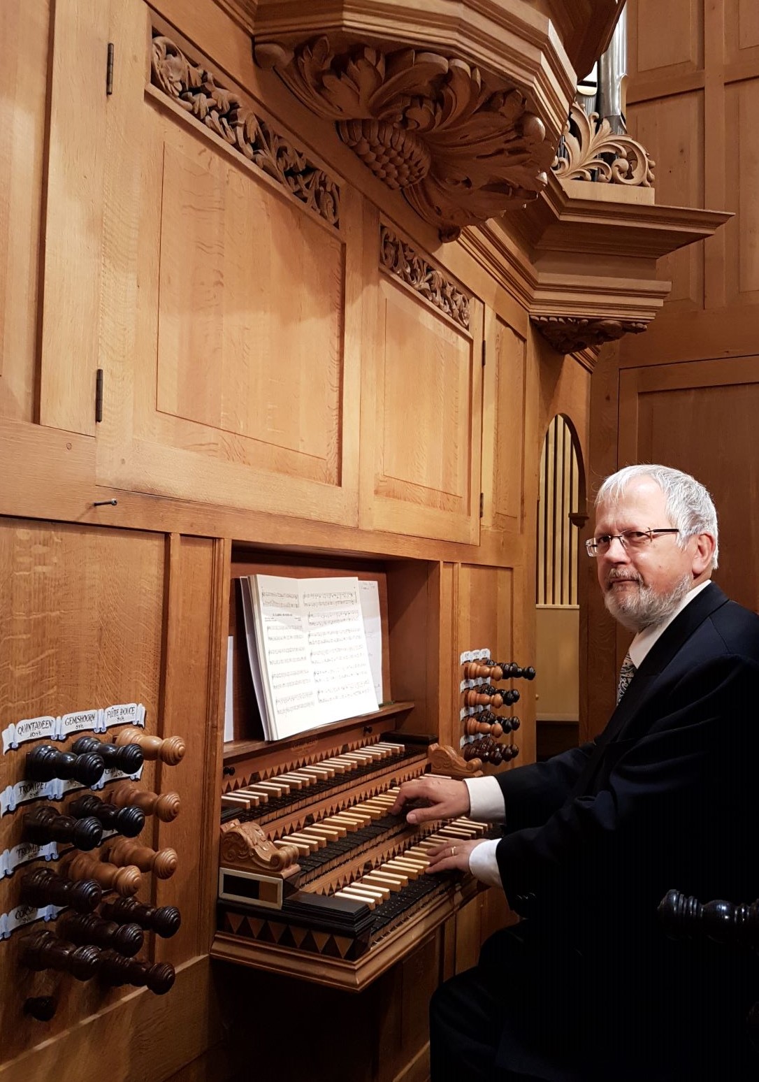 an organist