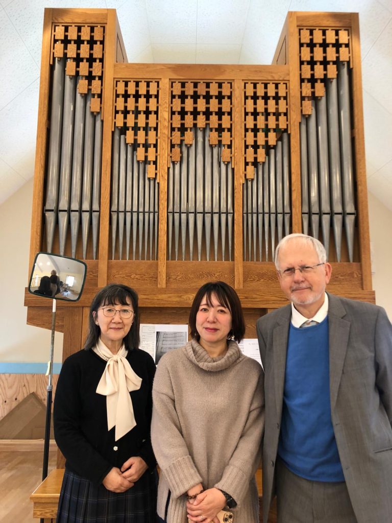 Organist of St Mary's Church, Chiba