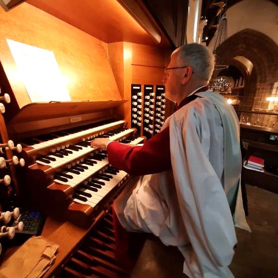 Organ playing