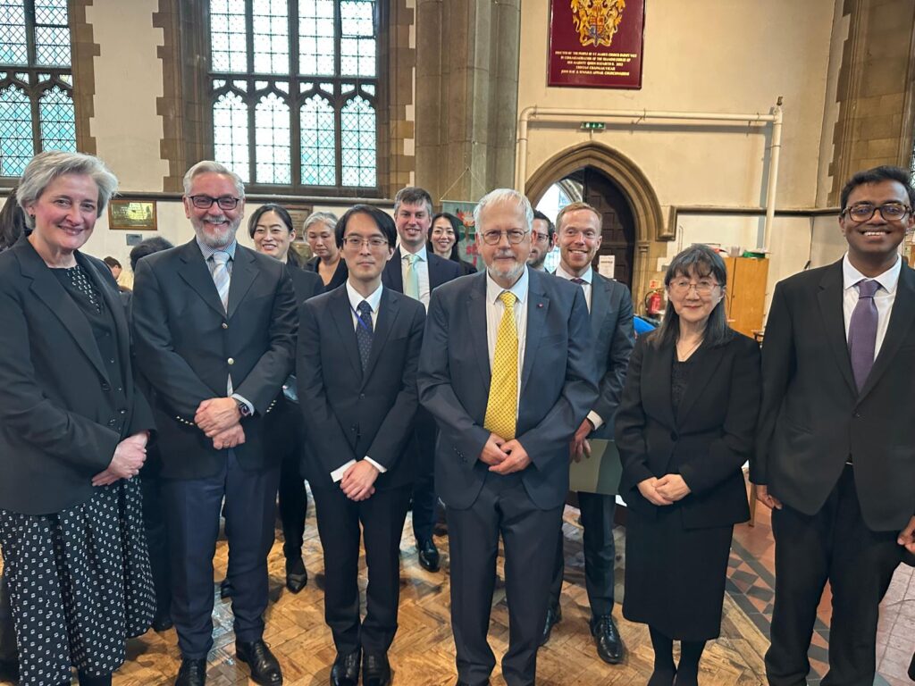UK-Japan Choir & Consort with Mr Susa and Mr & Dr Hinkel and Mr & Mrs Gregory
